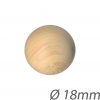 Bouton couture 1/2 boule bois 18mm - 408 26166 18 30
