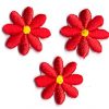 Thermocollant fleurs rouges 2 x 2 cm