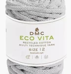 Fil à Tricoter & à Crocheter Eco Vita 12 gris