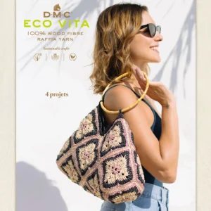Book nova vita 4 modèles de sacs d'été au crochet en raphia Eco Vita