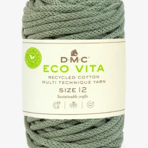 Fil à Tricoter & à Crocheter Eco Vita 12 kaki
