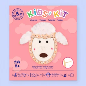 Kit de tissage pour enfants – Woolly le Mouton