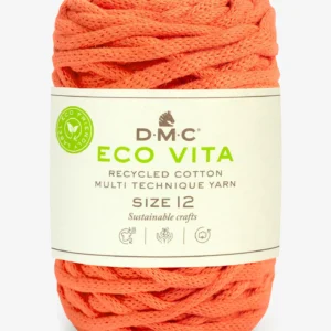 Fil à Tricoter & à Crocheter Eco Vita 12 orange