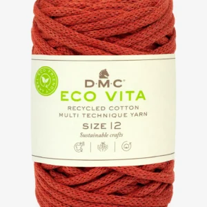 Fil à Tricoter & à Crocheter Eco Vita 12 rouge