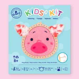 Kit de tissage pour enfants – Rosy le cochon