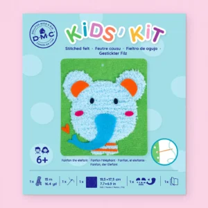 Kit de couture en feutrine pour enfants – Fanfan l'Éléphant